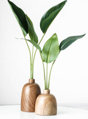 Ceramic Blue Vase